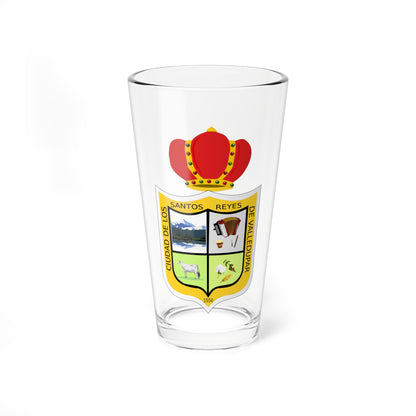 Coat of arms of Valledupar (Colombia) (Coat of Arms) Pint Glass 16oz