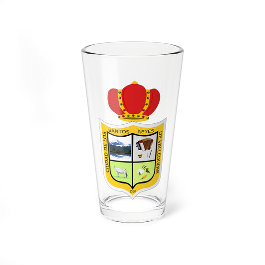 Coat of arms of Valledupar (Colombia) (Coat of Arms) Pint Glass 16oz