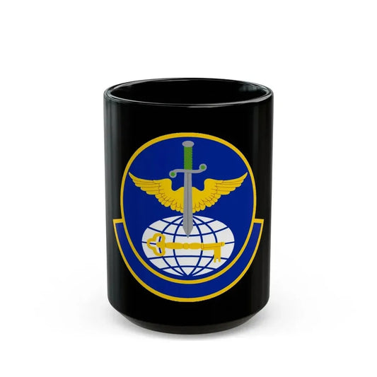 908 Operations Support Squadron AFRC (U.S. Air Force) Black Coffee Mug 15oz - Go Mug Yourself