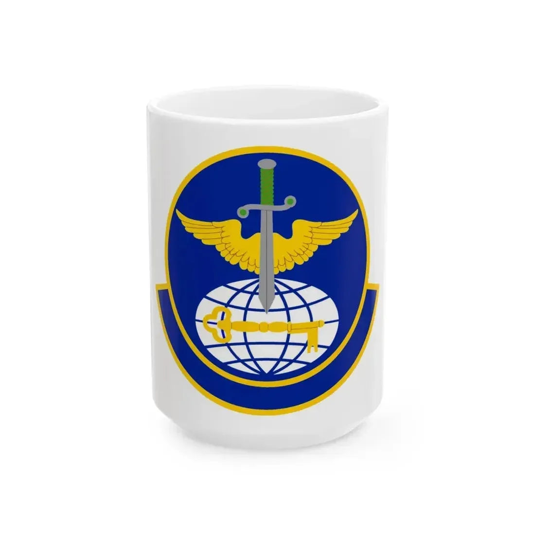 908 Operations Support Squadron AFRC (U.S. Air Force) White Coffee Mug 15oz - Go Mug Yourself
