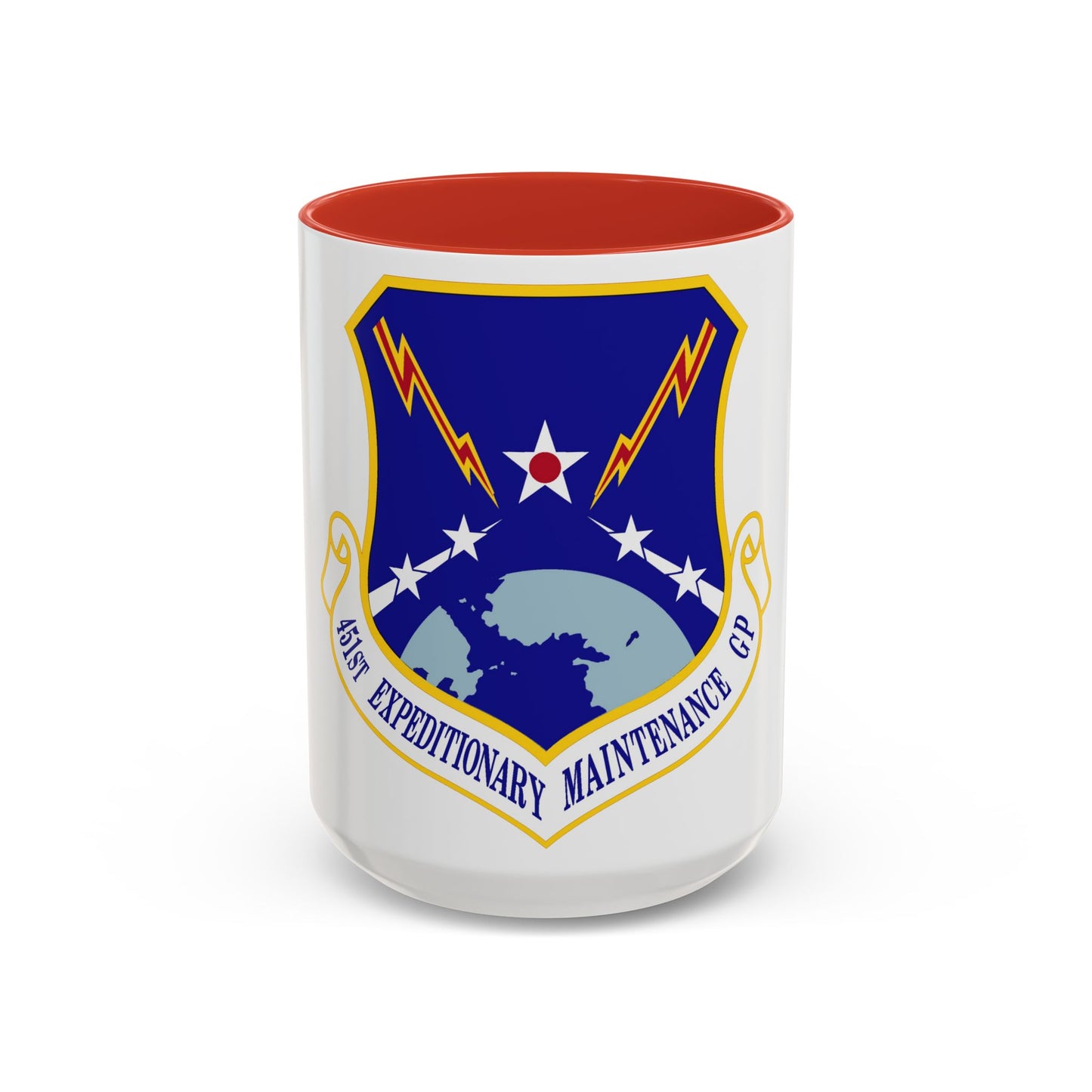 451st Expeditionary Maintenance Group (U.S. Air Force) Accent Coffee Mug