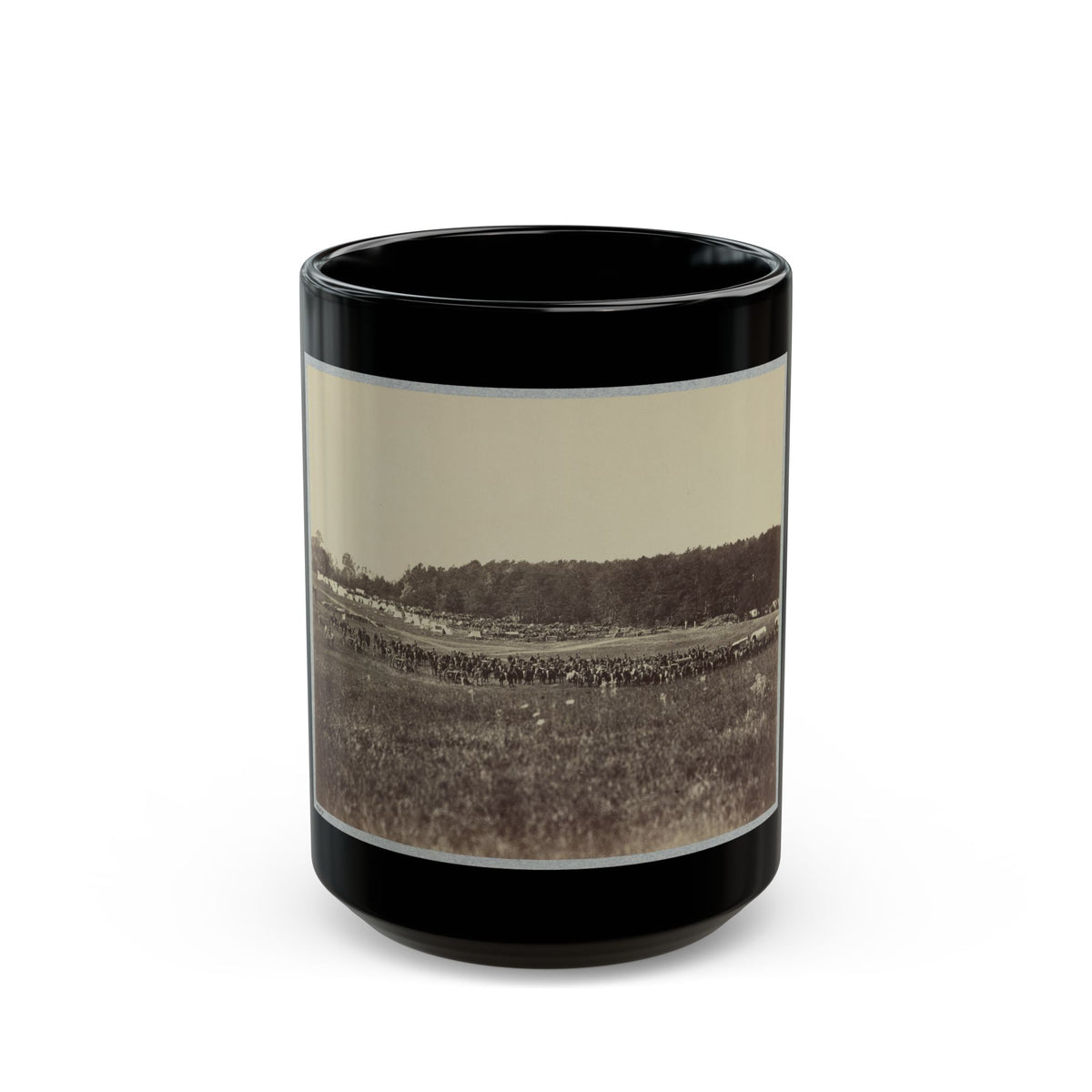 Battery A, 4th U.S. Artillery (U.S. Civil War) Black Coffee Mug