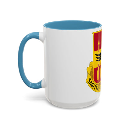 195th Antiaircraft Artillery Battalion (U.S. Army) Accent Coffee Mug