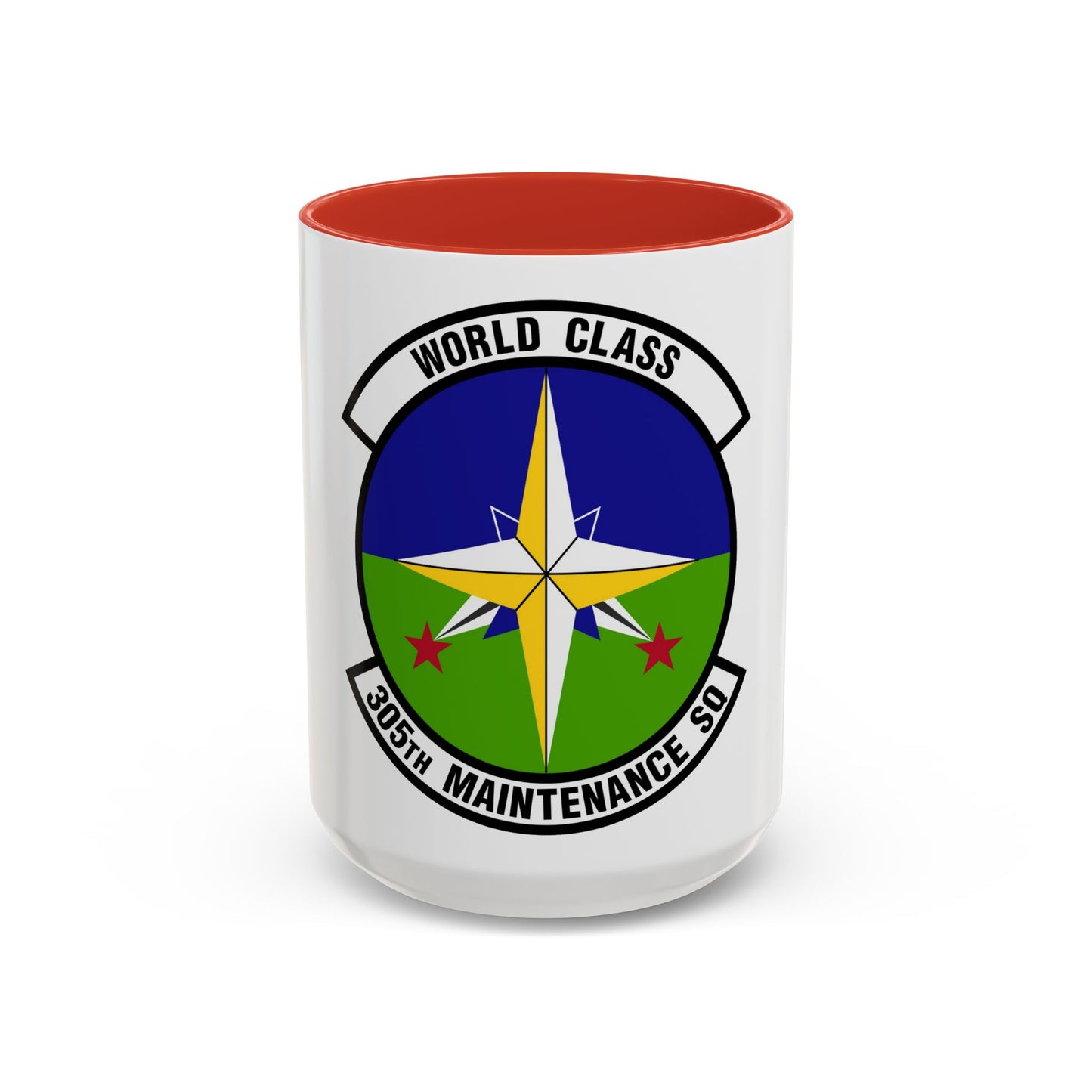 305 Maintenance Squadron AMC (U.S. Air Force) Accent Coffee Mug