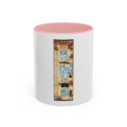 Japan - Historical (1984) (Map) Accent Coffee Mug