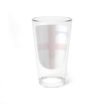 Tegna-coat of arms (Switzerland) (Coat of Arms) Pint Glass 16oz