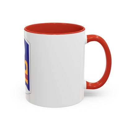 92 Military Police Brigade (U.S. Army) Accent Coffee Mug