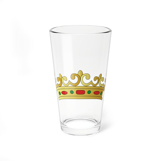 Coroa Real Aberta - Portugal (Portugal) (Coat of Arms) Pint Glass 16oz