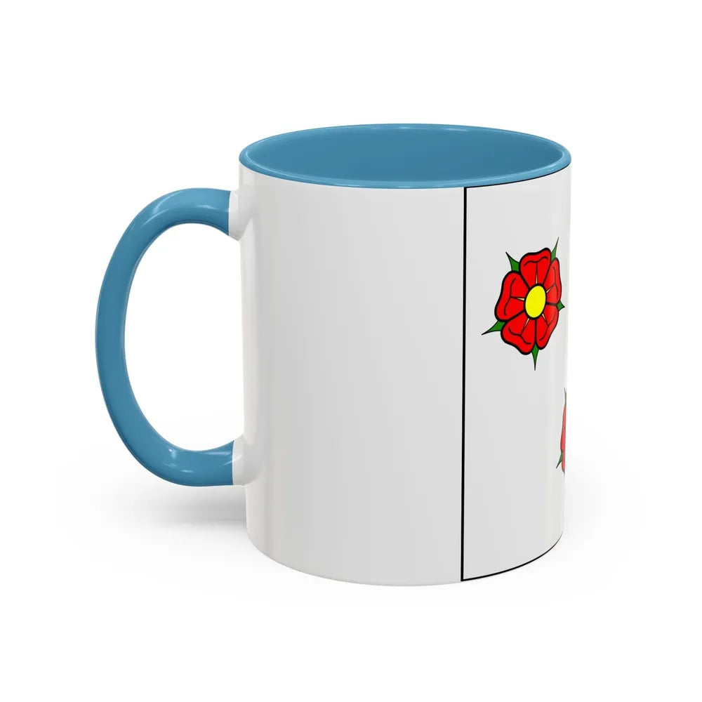 Flag of Autafond Switzerland - Accent Coffee Mug-Go Mug Yourself