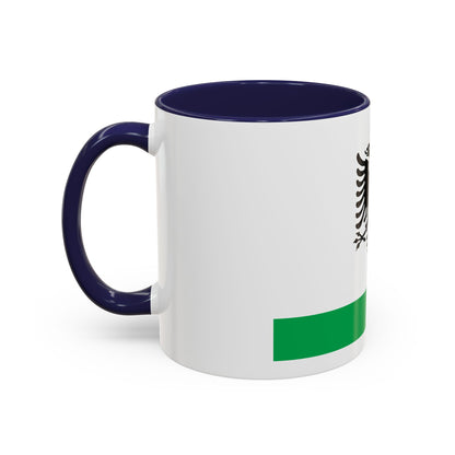Albanian Coast Guard Ensign - Accent Coffee Mug