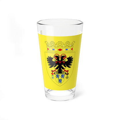 Drapeau Cambrai (France) Pint Glass 16oz