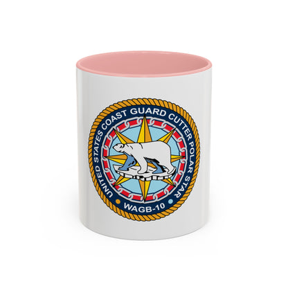 USCGC Polar Star WAGB 10 (U.S. Coast Guard) Accent Coffee Mug