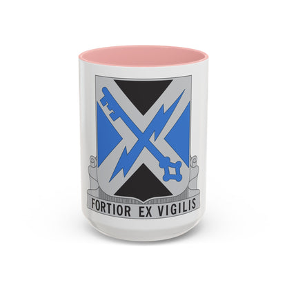 138 Military Intelligence Battalion (U.S. Army) Accent Coffee Mug