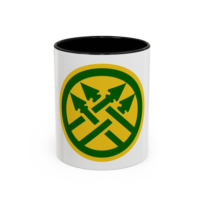 220th Military Police Brigade 2 (U.S. Army) Accent Coffee Mug