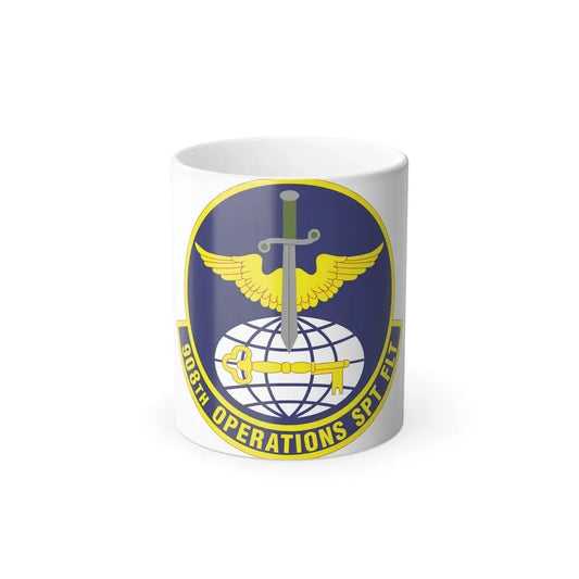 908th Operations Support Flight (U.S. Air Force) Color Changing Coffee Mug 11oz - Go Mug Yourself