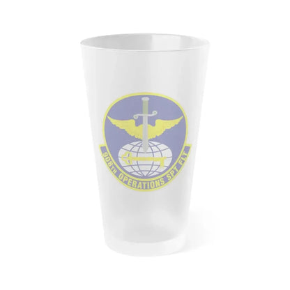 908th Operations Support Flight (U.S. Air Force) Frosted Pint Glass 16oz 16oz Frosted - Go Mug Yourself