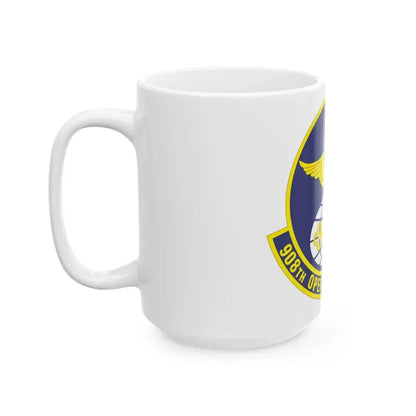 908th Operations Support Flight (U.S. Air Force) White Coffee Mug - Go Mug Yourself