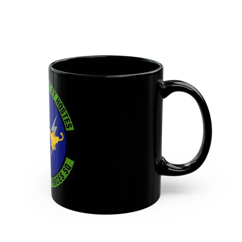 908th Security Forces Squadron (U.S. Air Force) Black Coffee Mug-Go Mug Yourself