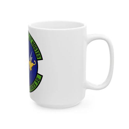 908th Security Forces Squadron (U.S. Air Force) White Coffee Mug-Go Mug Yourself