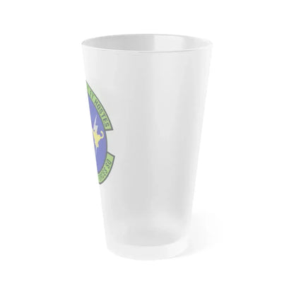 908th Security Forces Squadron (U.S. Air Force) Frosted Pint Glass 16oz - Go Mug Yourself
