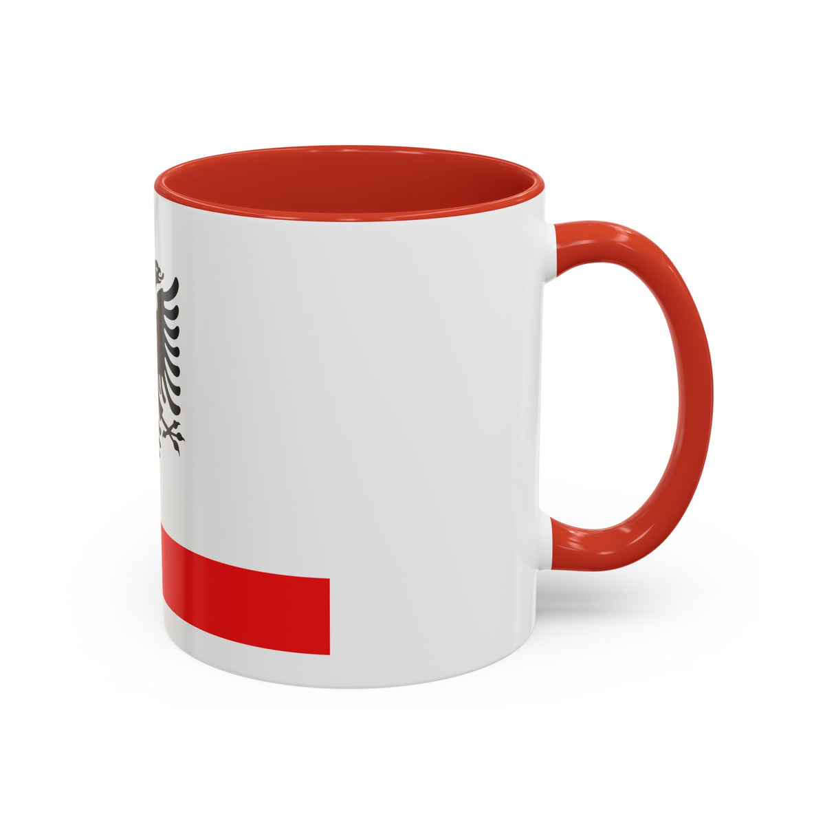 Naval Ensign of Albania - Accent Coffee Mug