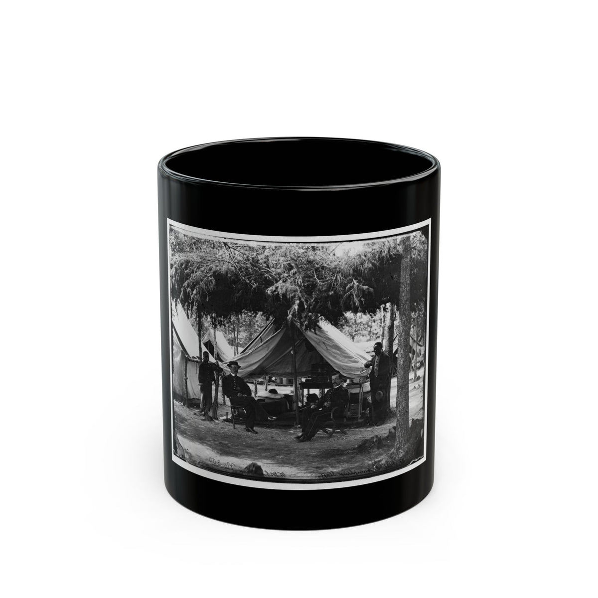 Washington, District Of Columbia. Captain Paul Of Gen. Andrew A. Humphrey's Staff (U.S. Civil War) Black Coffee Mug