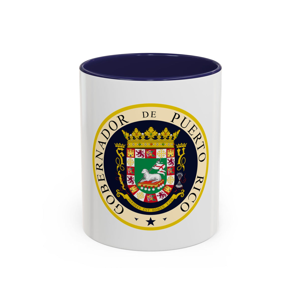 Seal of the Governor of Puerto Rico - Accent Coffee Mug