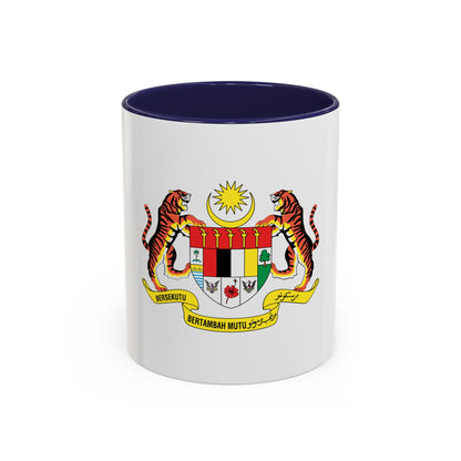 Coat of arms of Malaysia (1982-1988) - Accent Coffee Mug