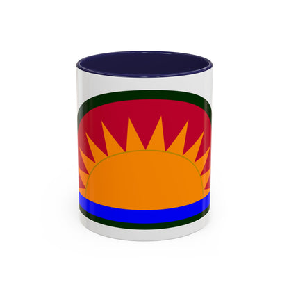 41st Infantry Division SSI (U.S. Army) Accent Coffee Mug