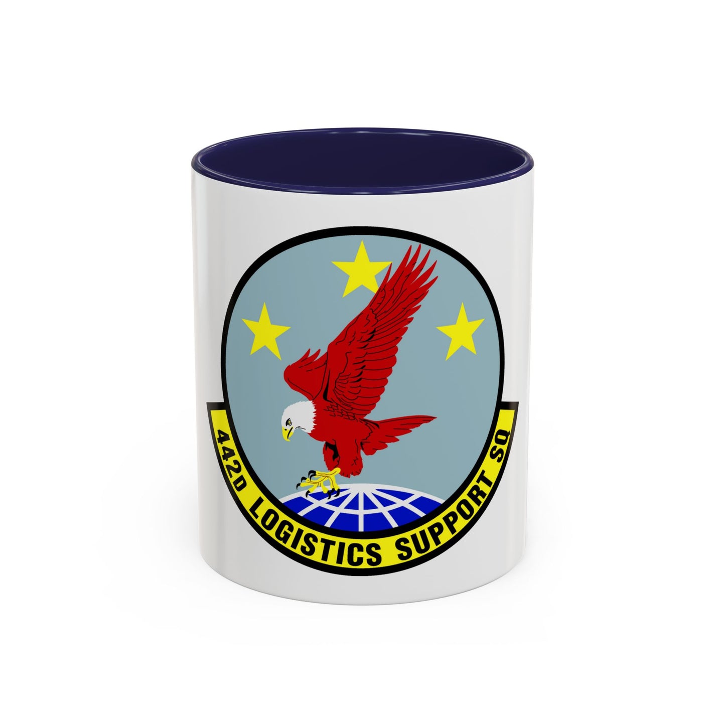 442d Logistics Support Squadron (U.S. Air Force) Accent Coffee Mug