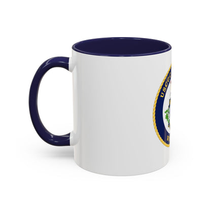 USCG Stratton WMSL 752 (U.S. Coast Guard) Accent Coffee Mug