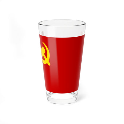 Flag of Sendero Luminoso (Peru) Pint Glass 16oz