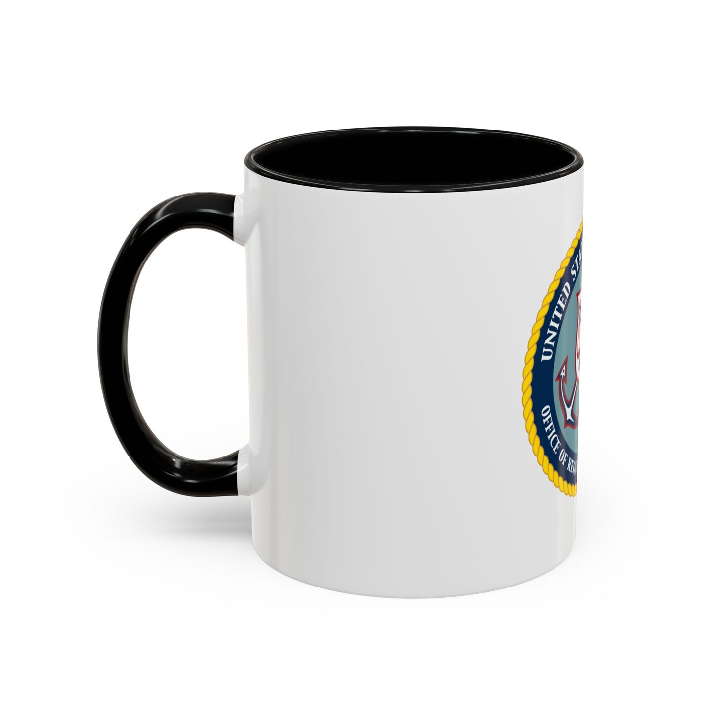 USCG Office of Requirements & Analysis (U.S. Coast Guard) Accent Coffee Mug