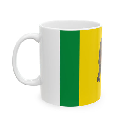 Flag of Penza Oblast Russia - White Coffee Mug