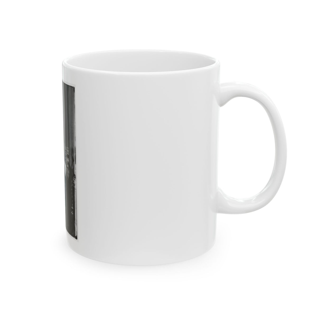 Portrait Of Commodore William D. Porter, Officer Of The Federal Navy (U.S. Civil War) White Coffee Mug