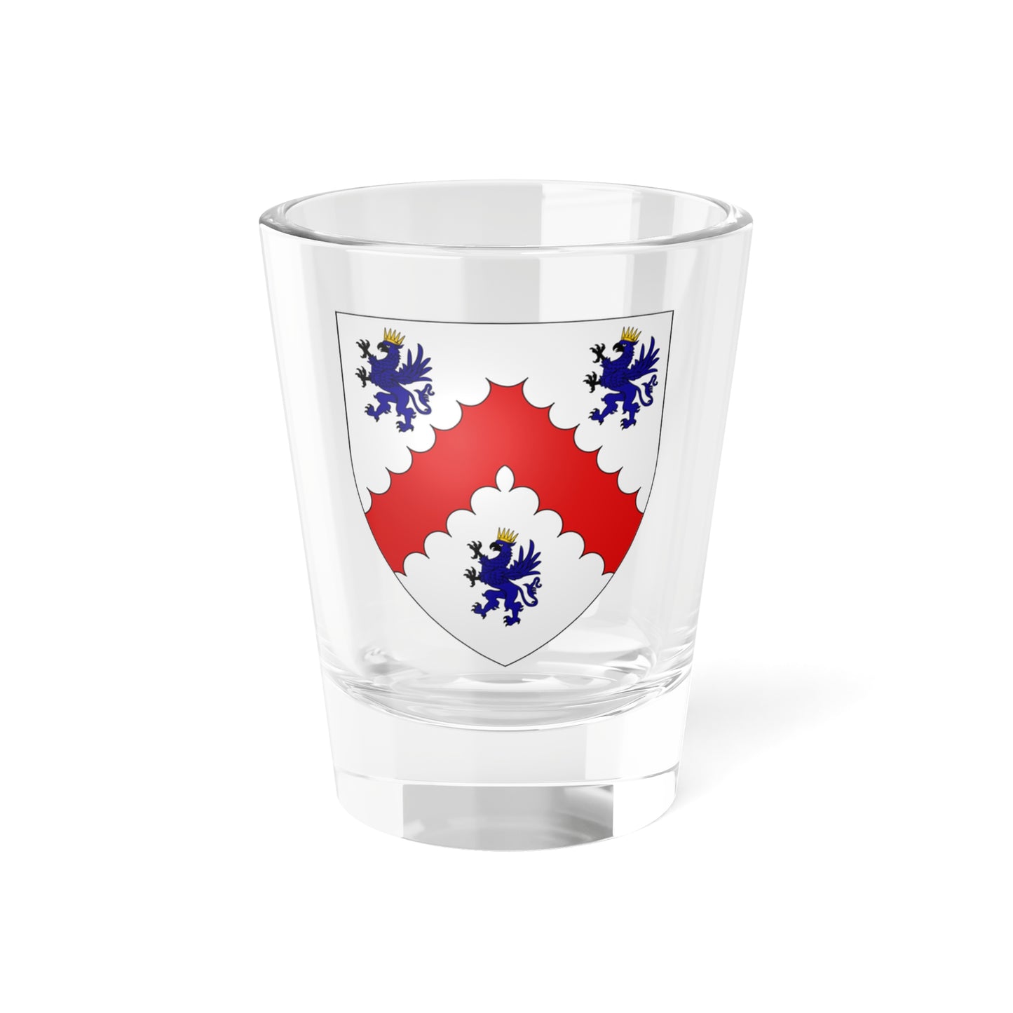 Forsyth of that Ilk arms (Scotland) (Coat of Arms) Shot Glass 1.5oz