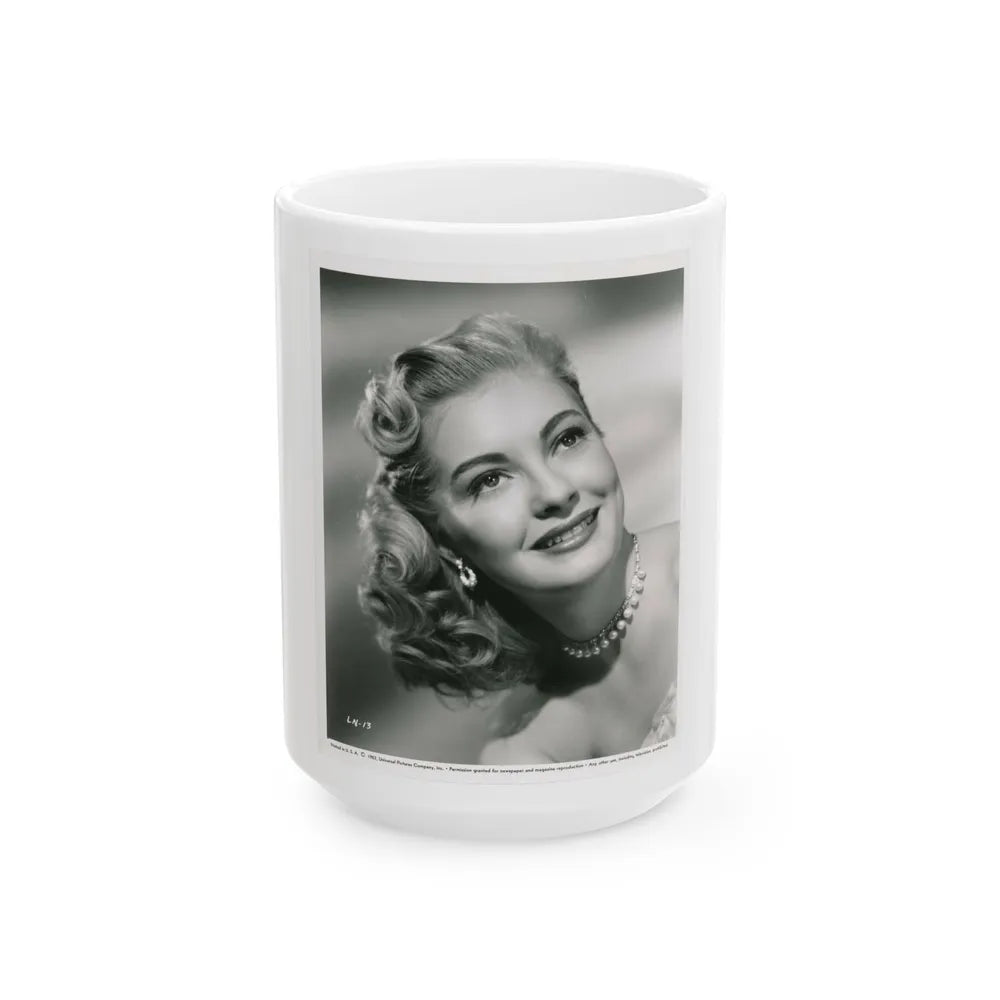 Lori Nelson #209 (Vintage Female Icon) White Coffee Mug-15oz-Go Mug Yourself