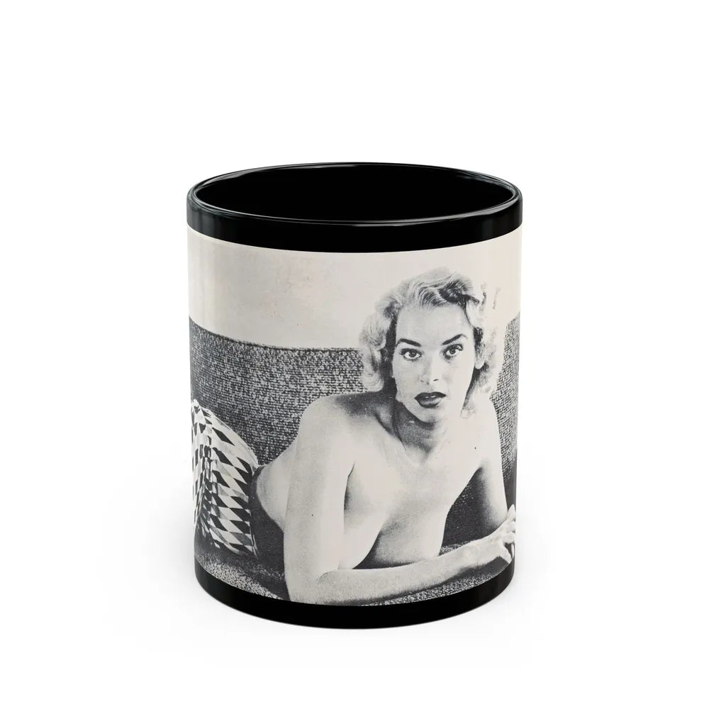 Eve Meyer #17 (Vintage Female Icon) Black Coffee Mug-11oz-Go Mug Yourself