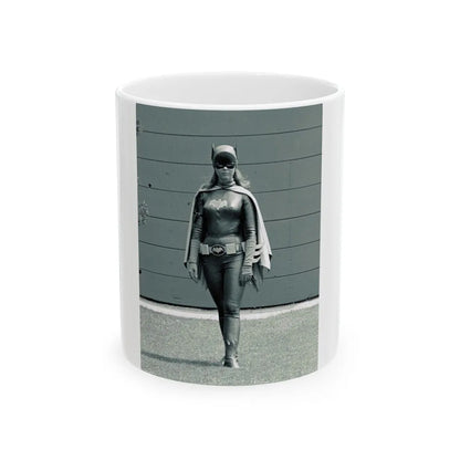 Yvonne Craig #167 - Batgirl Photo (Vintage Female Icon) White Coffee Mug-11oz-Go Mug Yourself