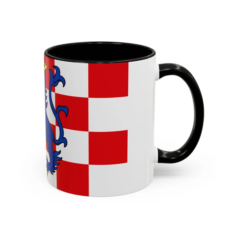 Flag of Birkenfeld Germany - Accent Coffee Mug-Go Mug Yourself