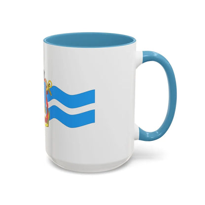 Flag of Mykolaiv Ukraine - Accent Coffee Mug-Go Mug Yourself