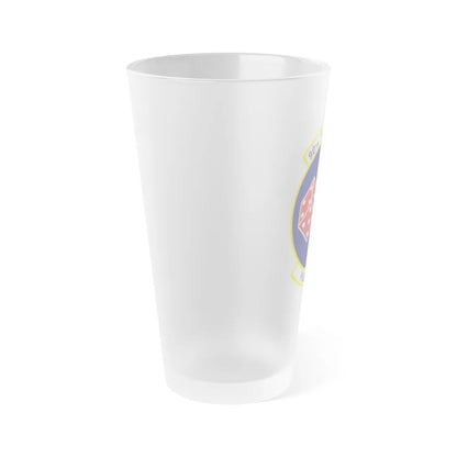 90th Fighter Squadron (U.S. Air Force) Frosted Pint Glass 16oz-Go Mug Yourself