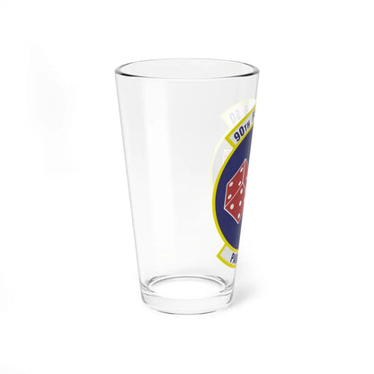 90th Fighter Squadron (U.S. Air Force) Pint Glass 16oz-Go Mug Yourself