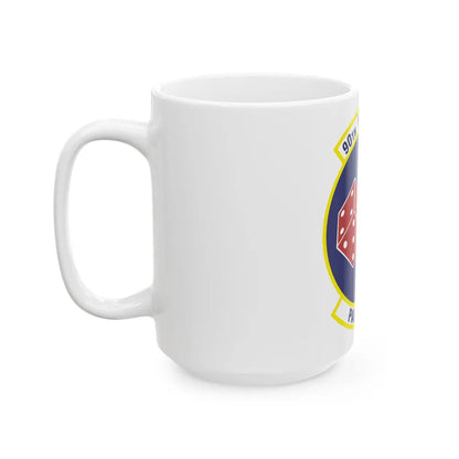 90th Fighter Squadron (U.S. Air Force) White Coffee Mug-Go Mug Yourself