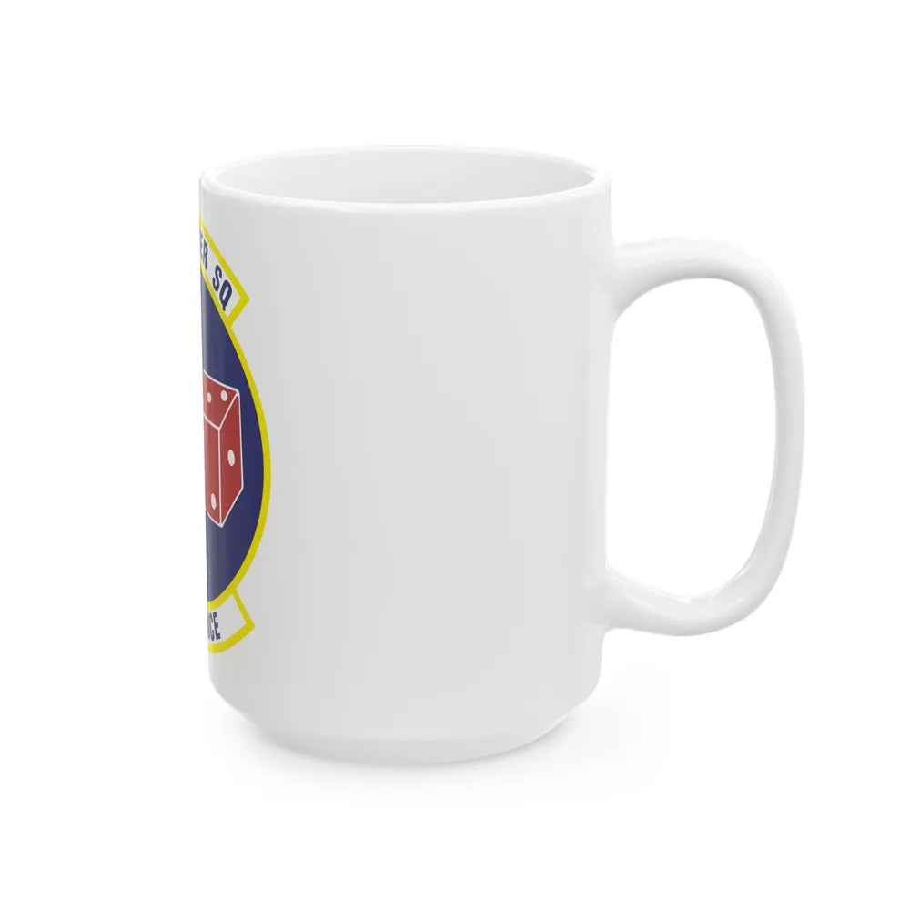 90th Fighter Squadron (U.S. Air Force) White Coffee Mug-Go Mug Yourself