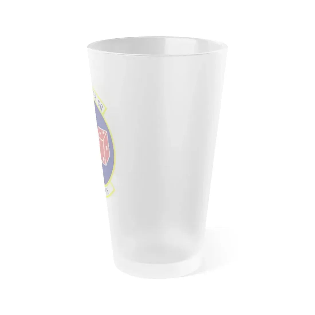 90th Fighter Squadron (U.S. Air Force) Frosted Pint Glass 16oz - Go Mug Yourself