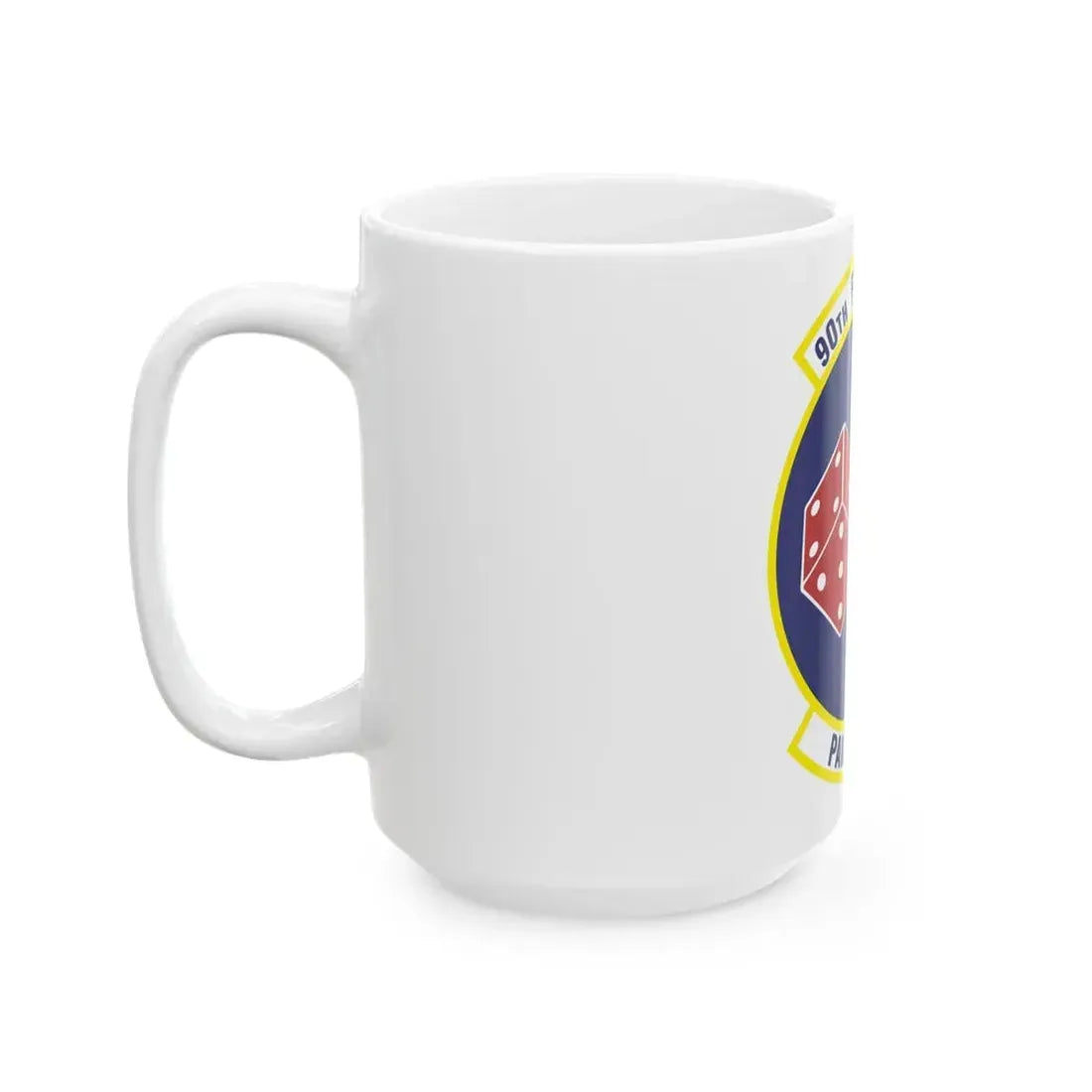 90th Fighter Squadron (U.S. Air Force) White Coffee Mug - Go Mug Yourself