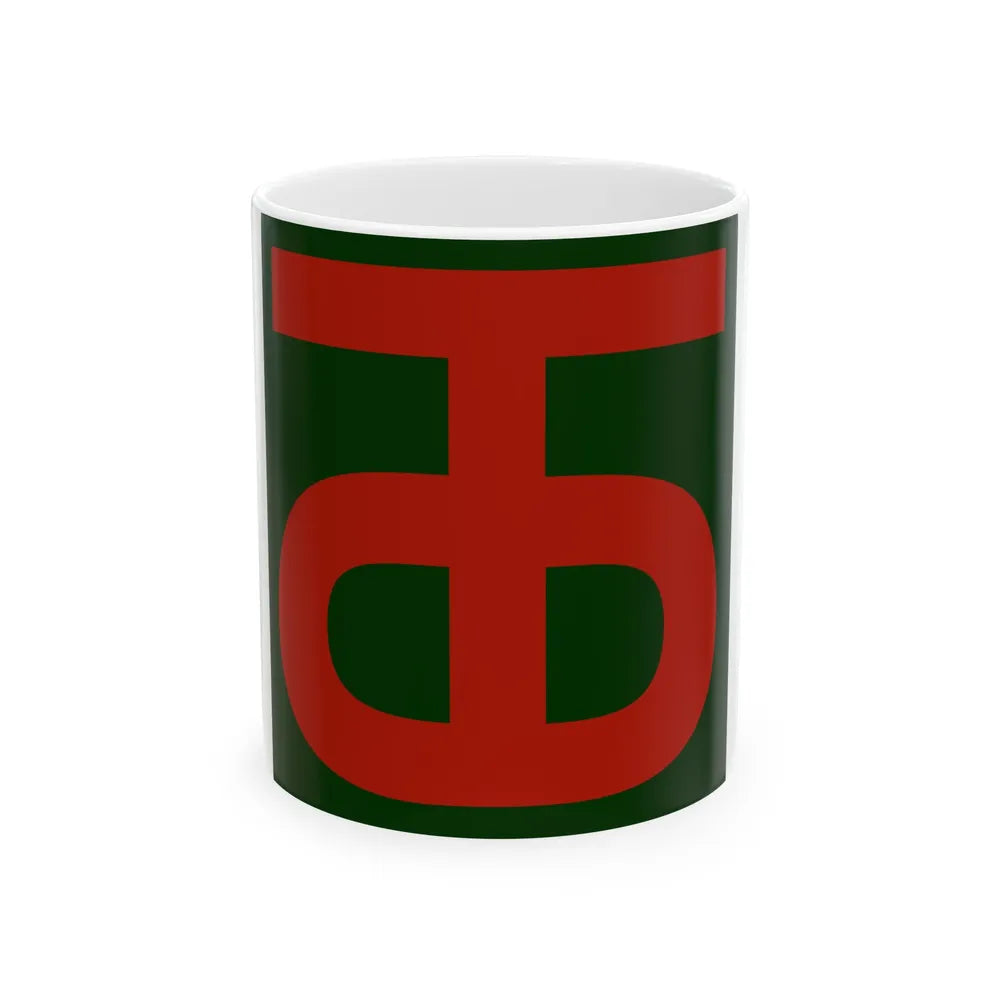 90th Infantry Division (U.S. Army) White Coffee Mug-11oz-Go Mug Yourself