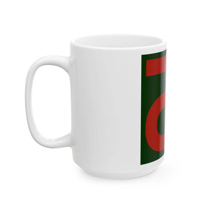 90th Infantry Division (U.S. Army) White Coffee Mug-Go Mug Yourself