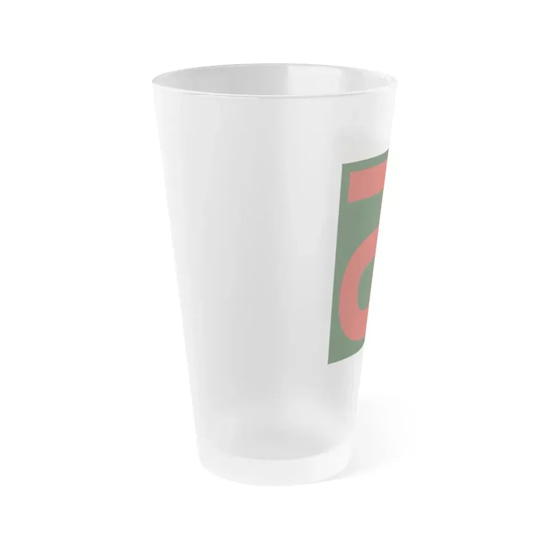 90th Infantry Division (U.S. Army) Frosted Pint Glass 16oz - Go Mug Yourself
